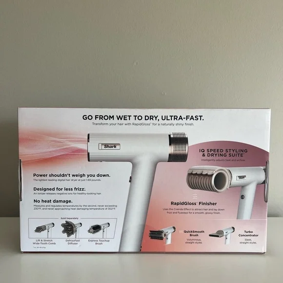 Shark SpeedStyle Hair Dryer - Brand New Sealed in Box - Picture 3 of 8